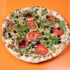 Pizza con rucola